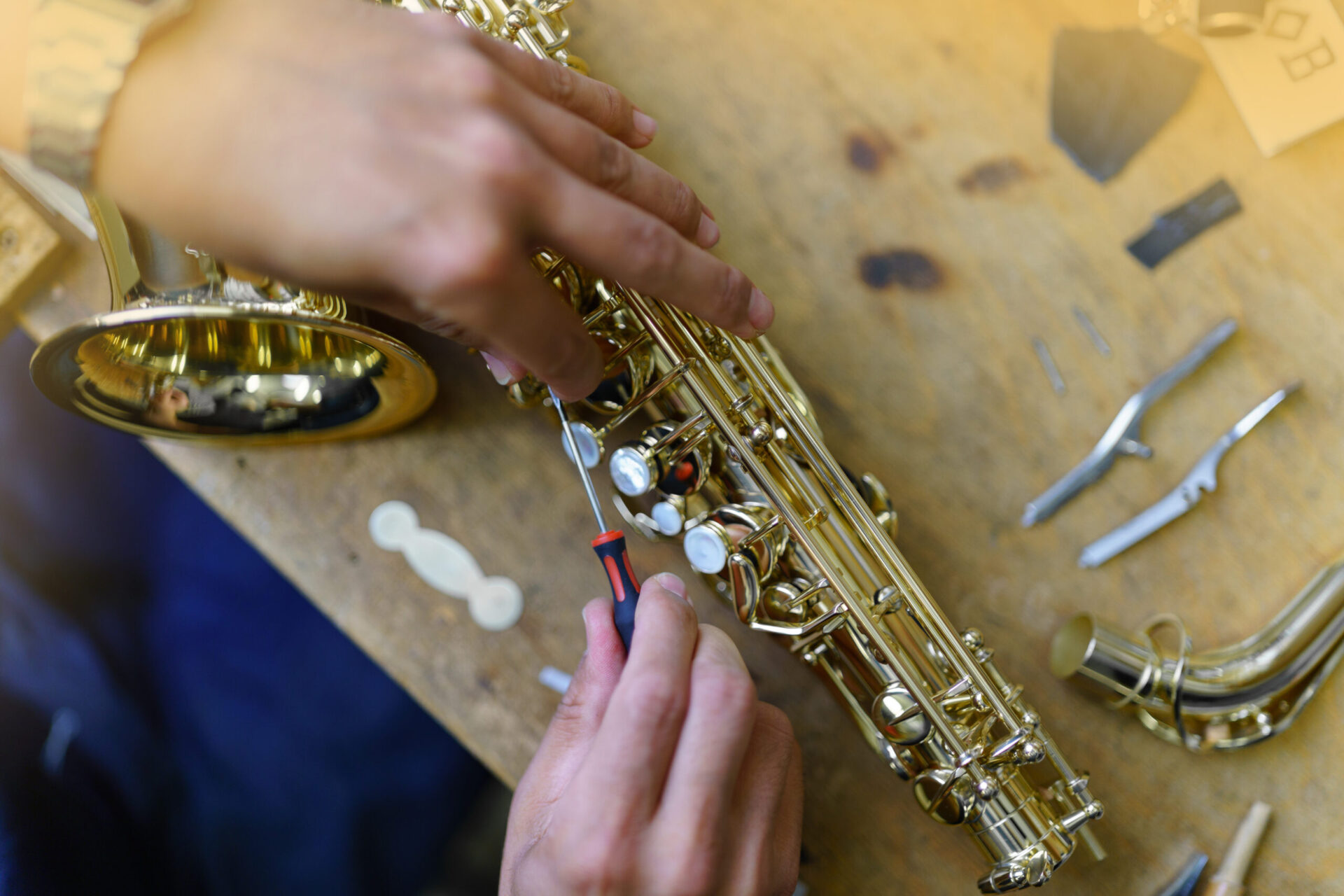 Garosa Bec Saxophone Embouchure de tête de flûte de saxophone alto  professionnel pour accessoire d'instrument de musique jazz sax